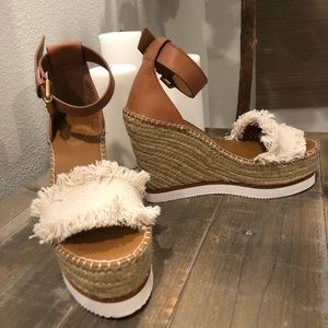 See by Chloé Espadrille Wedge Platform Sandals